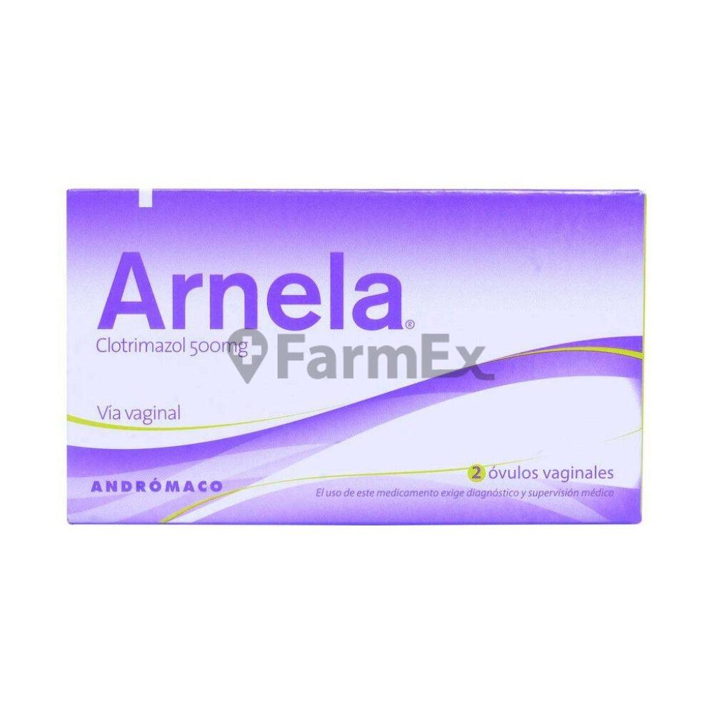 Arnela 500 mg x 2 ovulos ANDROMACO 