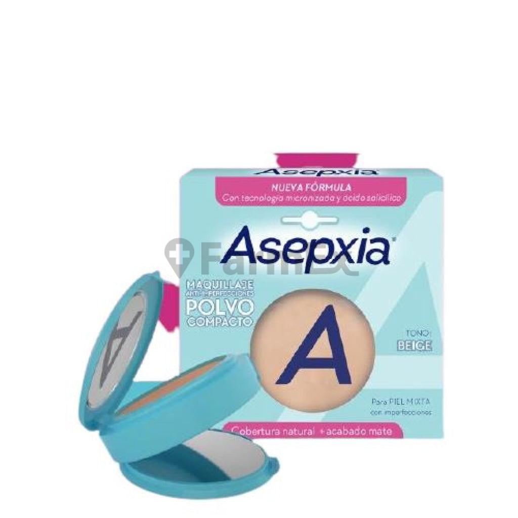 Asepxia Polvo-Compacto "Beige" Anti-Imperfecciones x 10 g Genomma 