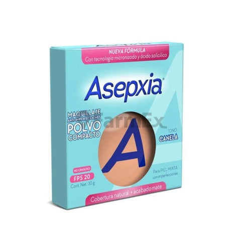 Asepxia Polvo-Compacto "Canela" Anti-Imperfecciones x 10 g