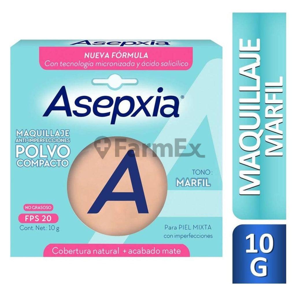 Asepxia Polvo-Compacto Marfil Anti-Imperfecciones x 10 g Farmex 