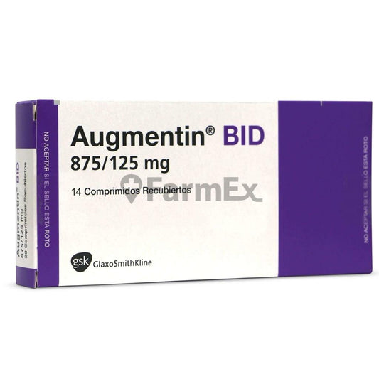 Augmentin BID 875/125 x 14 comprimidos GSK 
