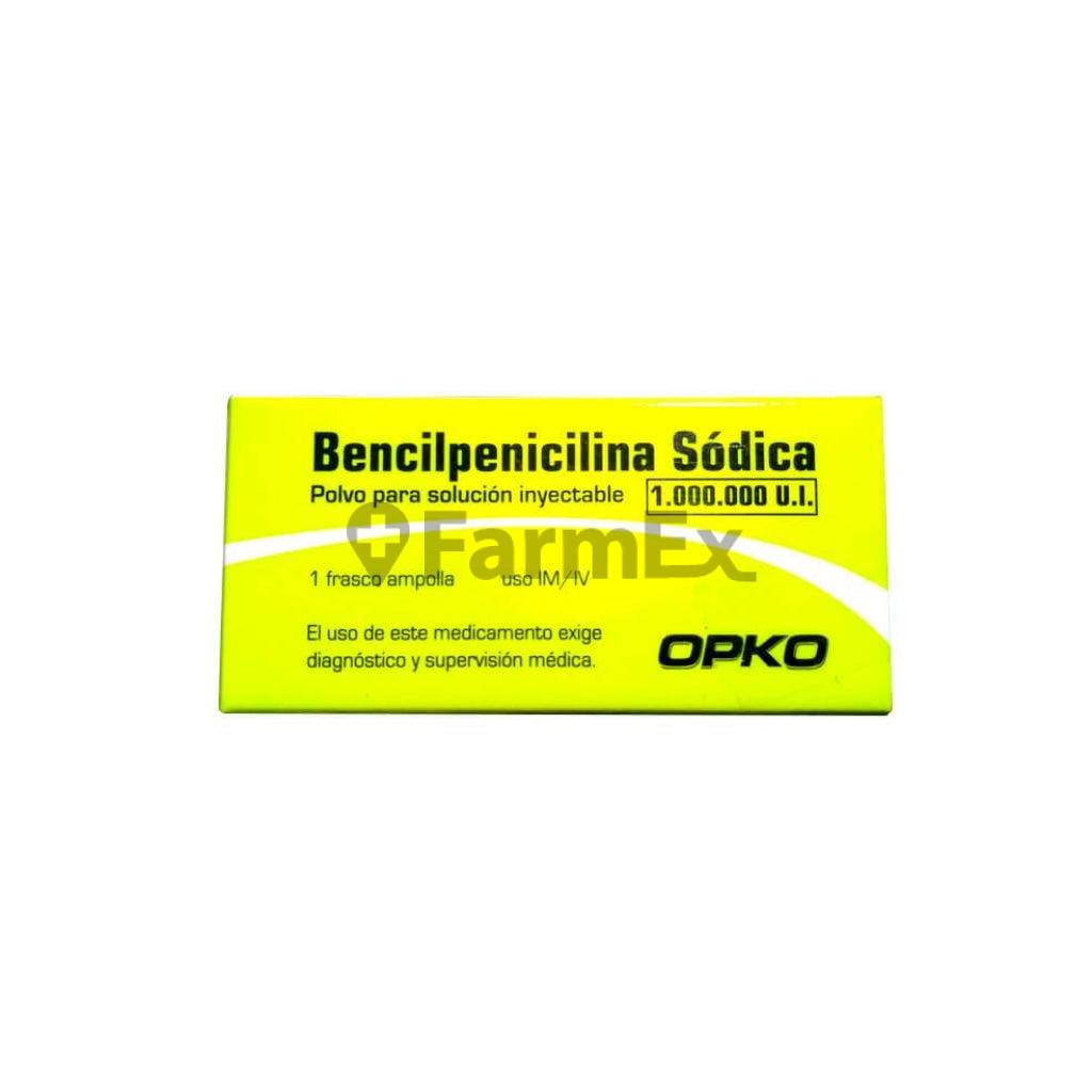 Bencilpenicilina Sódica Ampollas 1.000.000 UI x 1 OPKO OPKO 