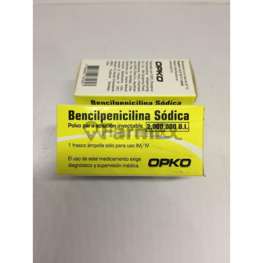 Bencilpenicilina Sódica Ampollas 2.000.000 UI OPKO 