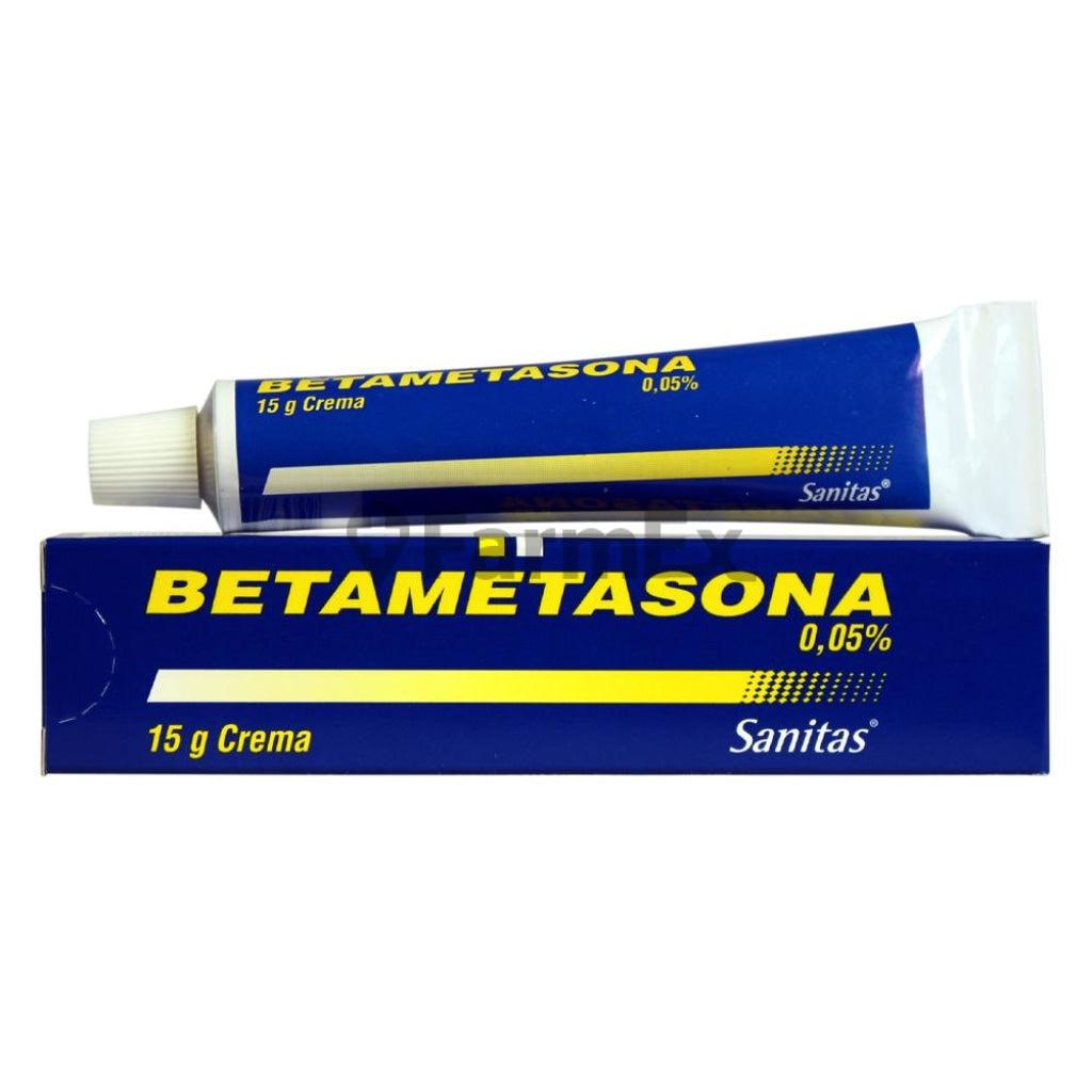Betametasona 0,05 % x 15 g SANITAS 