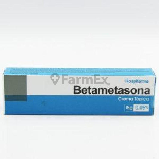 Betametasona Crema 0.05 % x 15 g. HOSPIFARMA 