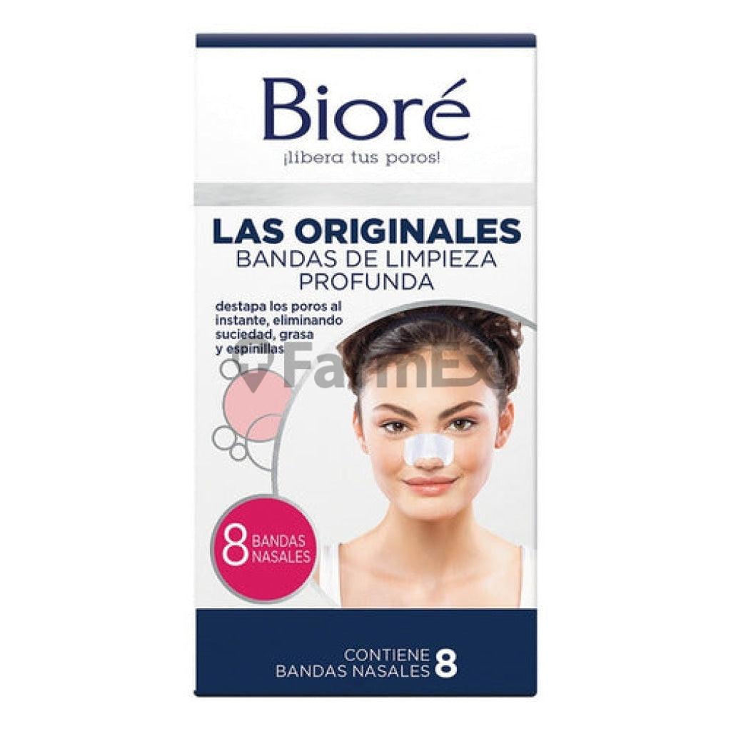 Bioré "Las Originales" x 8 Bandas Nasales HBC Pharma 