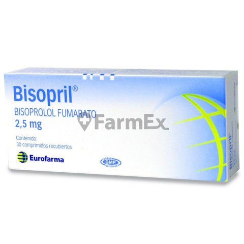 Bisopril 2,5 mg x 30 comprimidos