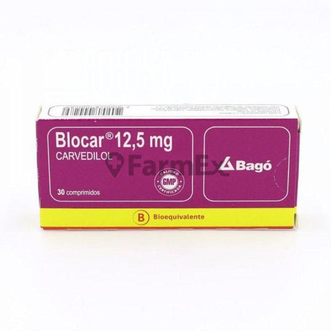 Blocar 12,5 mg x 30 comprimidos