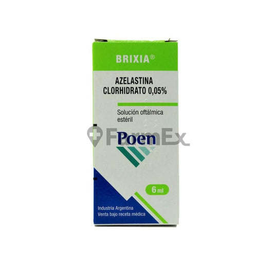 Brixia Solución Oftálmica 0,05 % x 6 ml Poen 