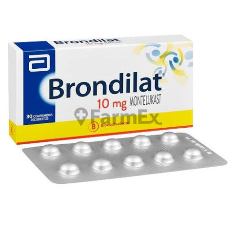 Brondilat 10 mg x 30 comprimidos