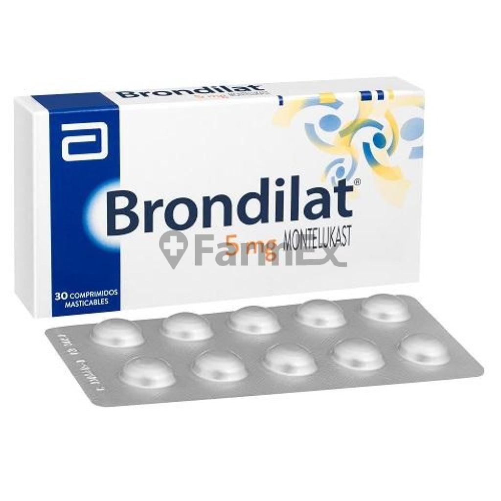 Brondilat 5 mgx 30 comprimidos masticables ABBOTT 