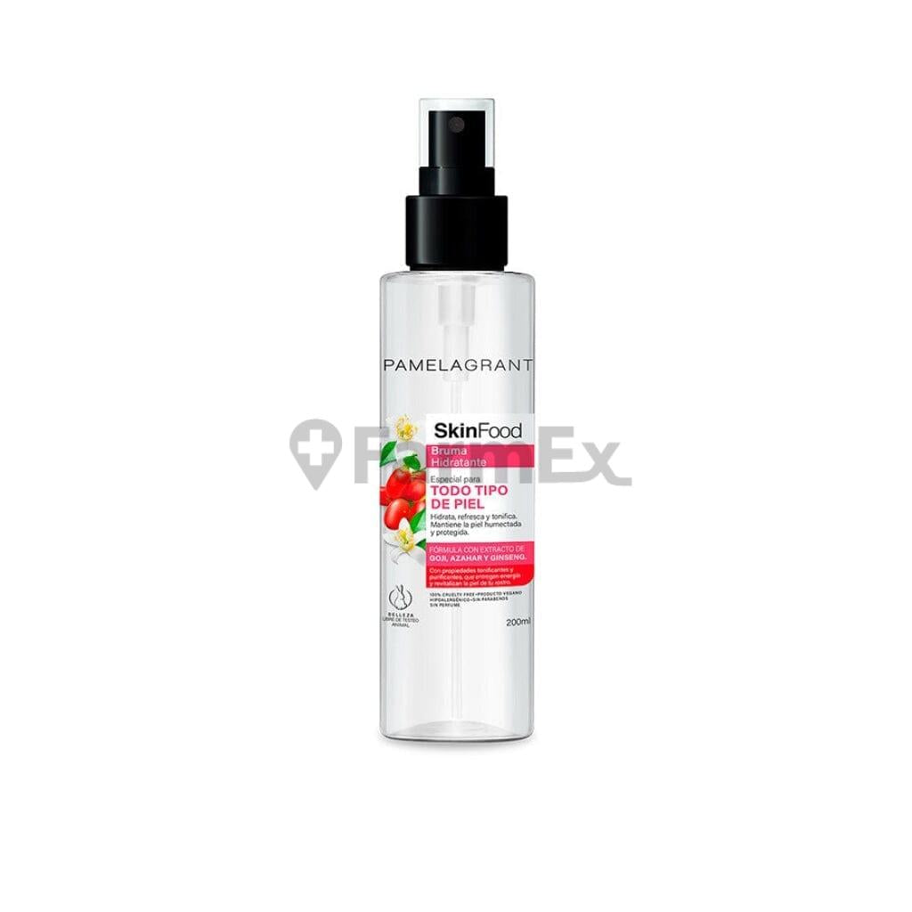 Bruma Hidratante SkinFood "Todo tipo de piel" x 200 mL Pamela Grant 