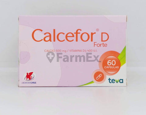 Calcefor D Forte x 60 cápsulas