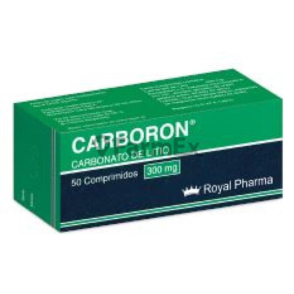 Carboron 300 mg. x 50 Comprimidos. ROYAL PHARMA 
