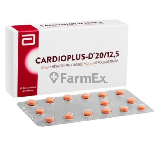 Cardioplus D 20/12,5 mg x 40 comprimidos ABBOTT 
