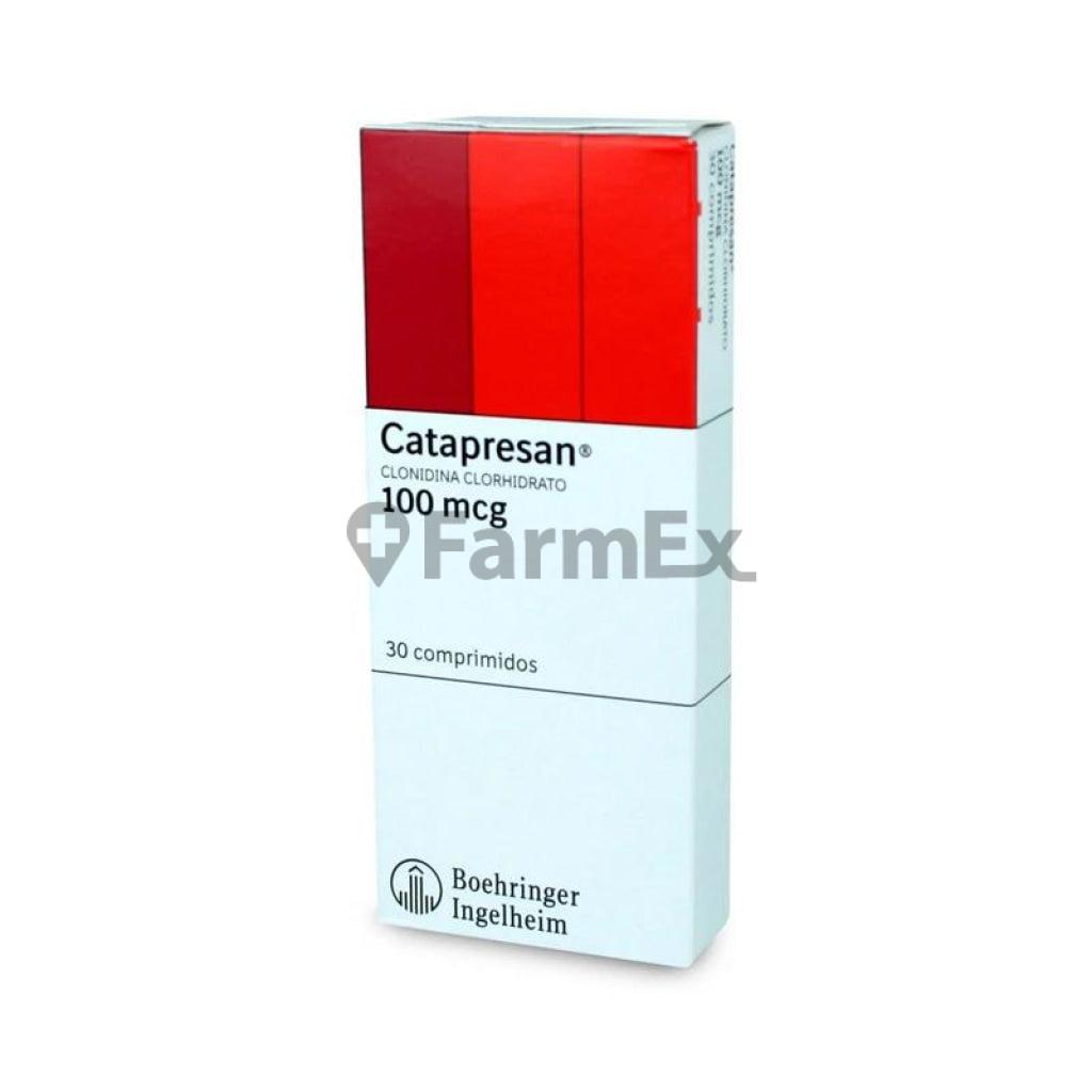 Catapresan 100 mcg x 30 comprimidos "Ley Cenabast" BOEHRINGER INGELHEIM 