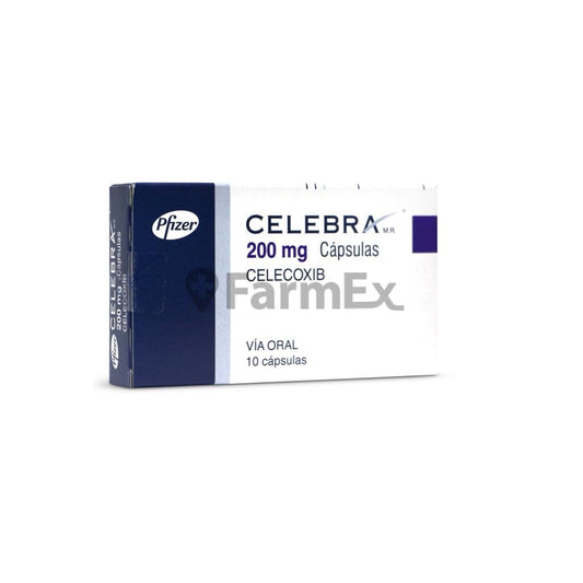 Celebra 200 mg x 10 Cápsulas PFIZER 