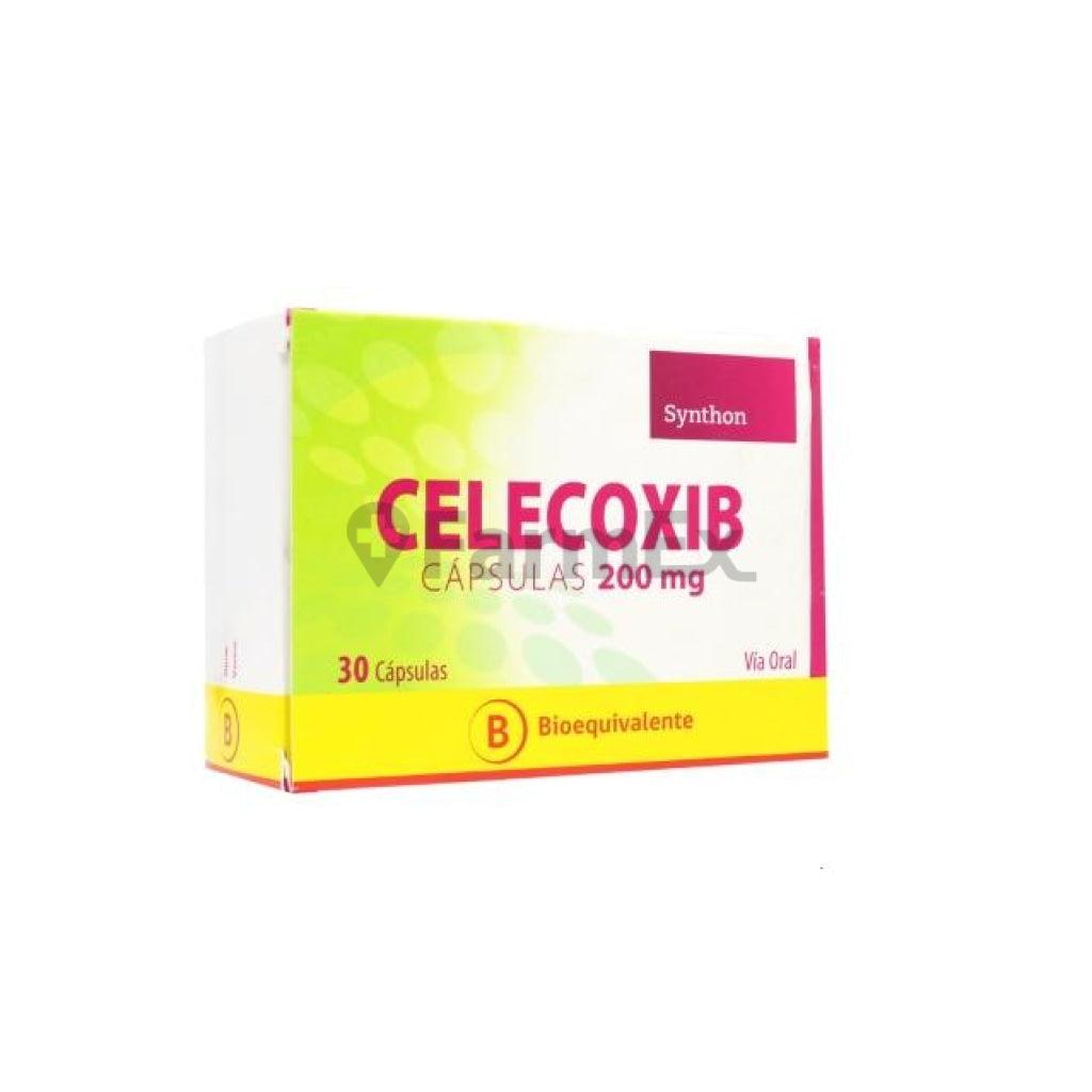Celecoxib 200 mg x 30 cápsulas (LAB SYNTHON) Celecoxib 200 mg x 30 cápsulas (LAB SYNTHON)