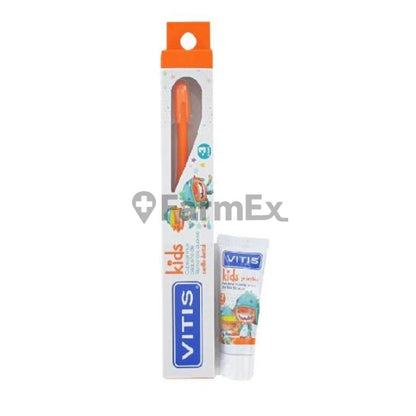 Cepillo Dental + Gel 8 ml Kids (Vitis) VITIS 