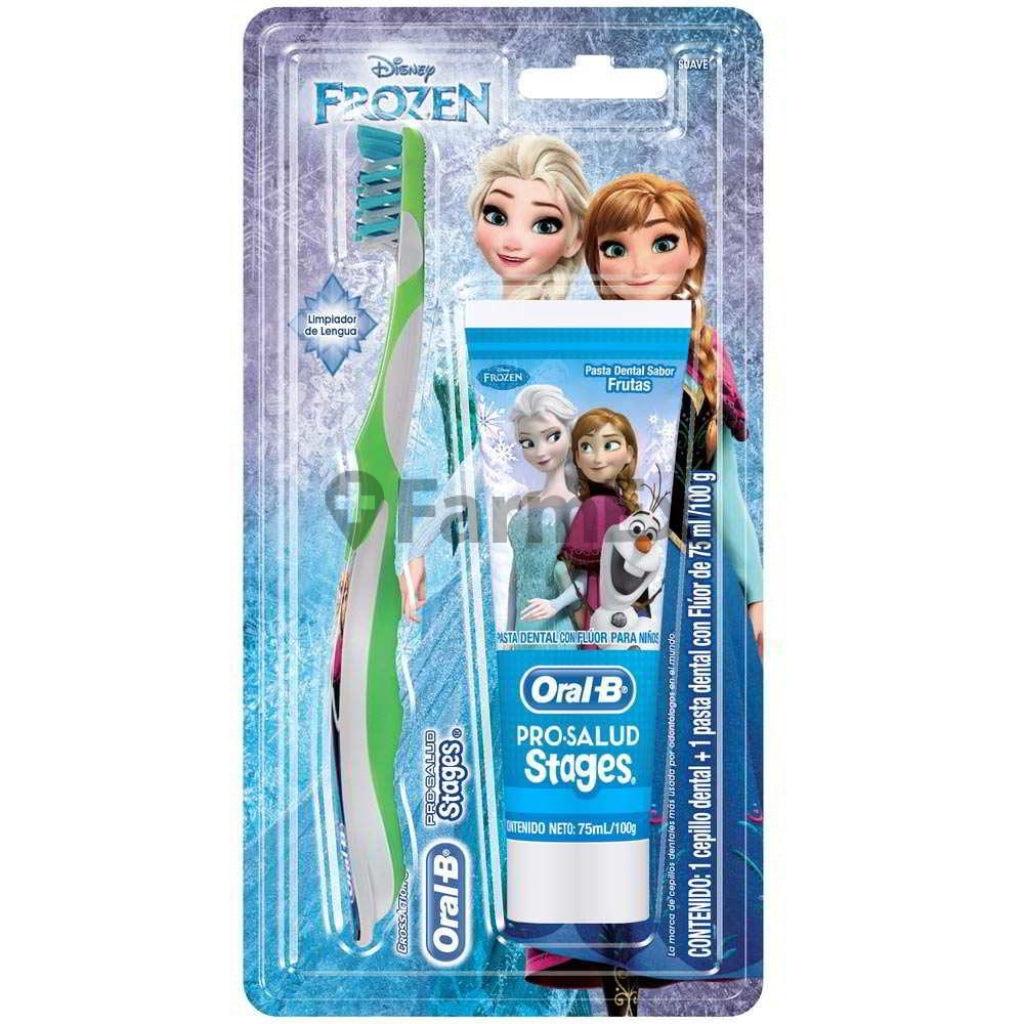 Cepillo + Pasta Dental Frozen x 100 g