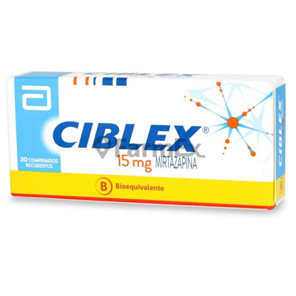 Ciblex 15 mg x 30 comprimidos "Ley Cenabast" ABBOTT 