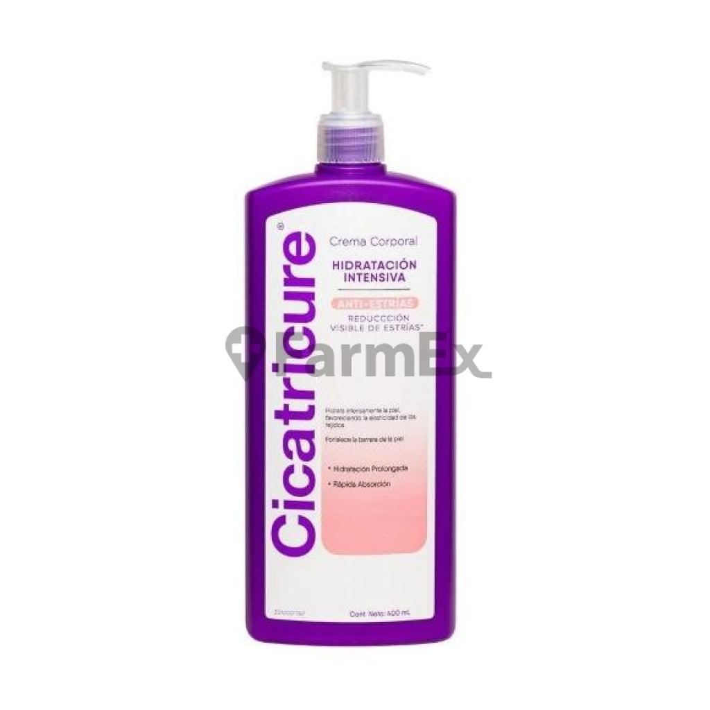 Cicatricure Anti-Estrias Crema Corporal x 400 ml Genomma 
