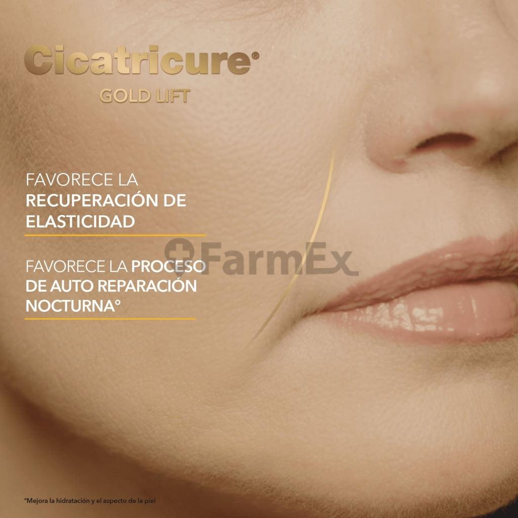Cicatricure Gold Lift "Dia 50 g & Noche 50 g" + cosmetiquero Genomma 