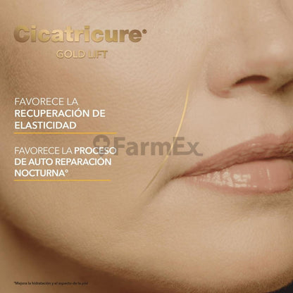 Cicatricure Gold Lift "Dia 50 g & Noche 50 g" + cosmetiquero Genomma 