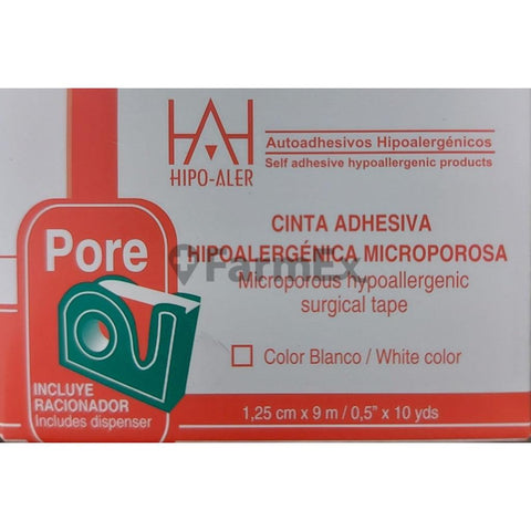 Cinta Adhesiva Hipoalergenica Microporosa 1,25 cm x 9 m