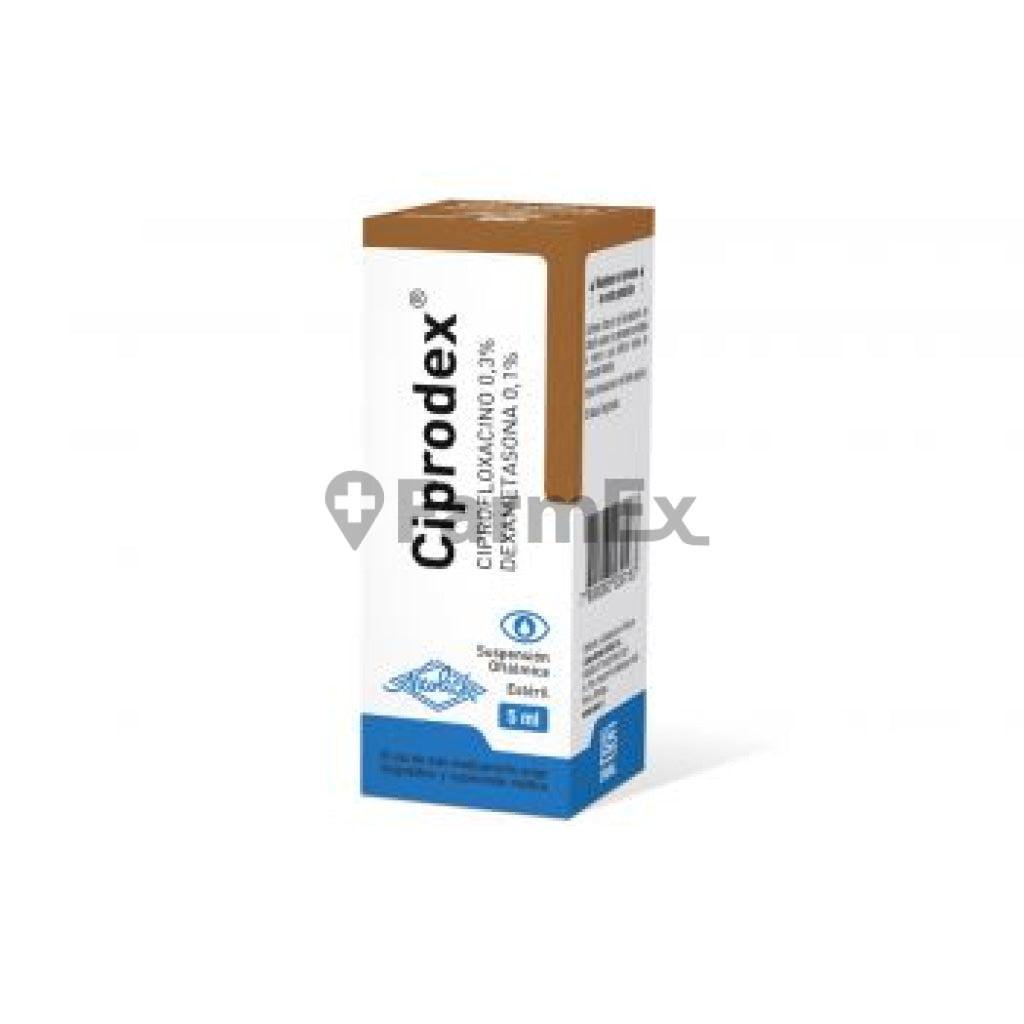 Ciprodex Solución Oftálmica x 5 ml SAVAL 
