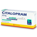 Citalopram 20 mg x 30 comprimidos