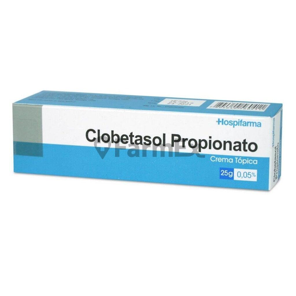 Clobetasol 0,05% Crema x 25 g. GENERICOS 