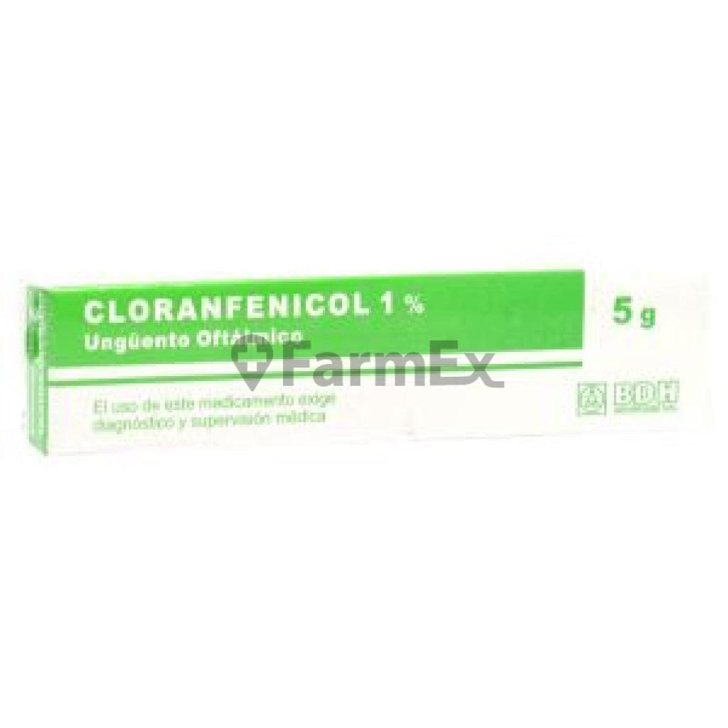 Cloranfenicol ungüento 1% x 5 g