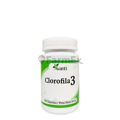 Clorofila3 x 30 cápsulas