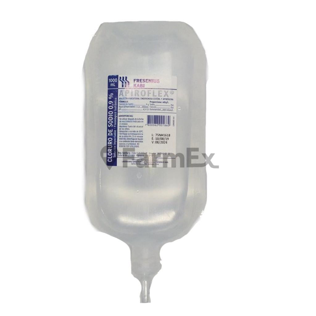 Cloruro de sodio 0.9 % x 1000 ml Fresenius Kabi 
