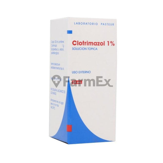 Clotrimazol 1 % Solución Tópica x 20 ml PASTEUR 