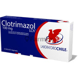 Clotrimazol 100 mg x 6 óvulos.