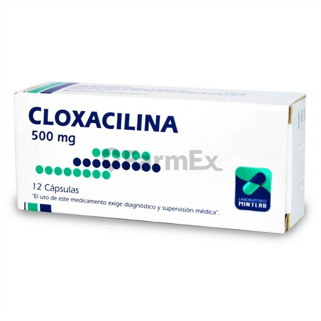 Cloxacilina 500 mg x 12 cápsulas