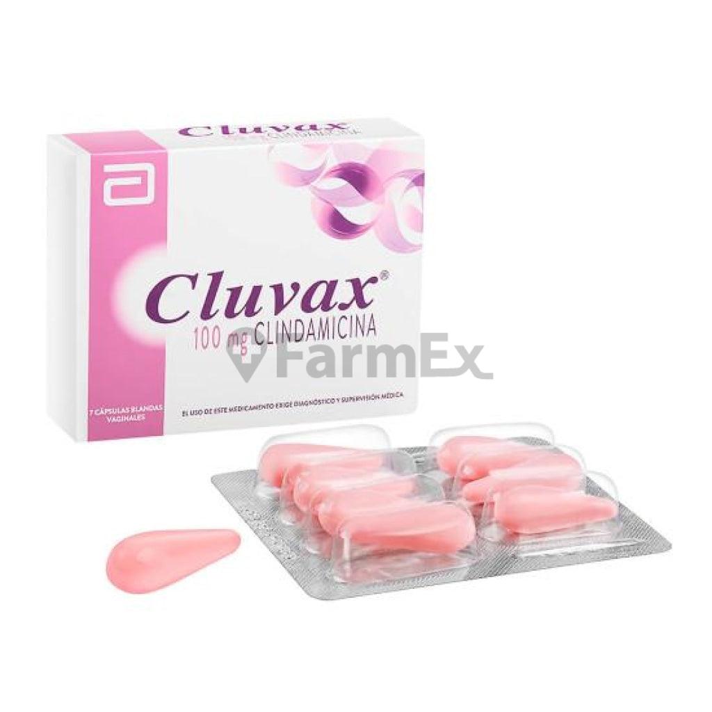 Cluvax 100 mg x 7 cápsulas vaginales ABBOTT-RECALCINE 
