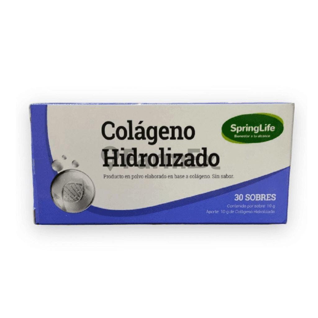 Colágeno Hidrolizado "Sin sabor" x 30 sobres SPRINGLIFE 