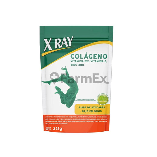 Colageno Hidrolizado X-Ray en Polvo Sabor Limón x 321 g Genomma 
