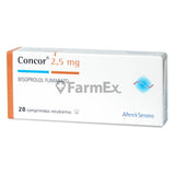 Concor 2,5 mg x 28 comprimidos