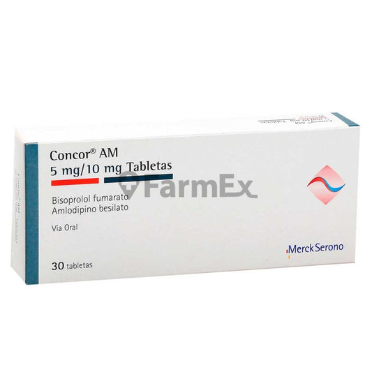 Concor AM 5 / 10 mg x 30 comprimidos MERCK 