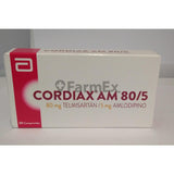 Cordiax Am 80 mg / 5 mg x 30 comprimidos