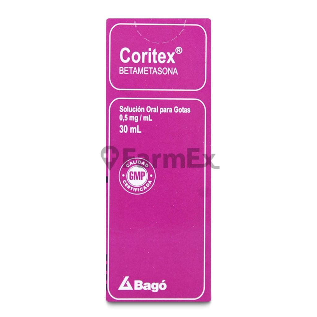 Coritex Solucion Gotas 0,5 mg / ml x 30 ml BAGO 