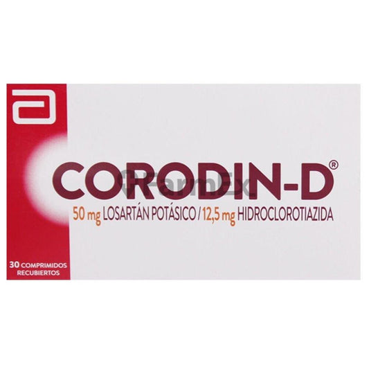 Corodin-D 50 mg / 12,5 mg x 30 comprimidos ABBOTT 