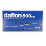 Daflon 500 mg x 60 cápsulas