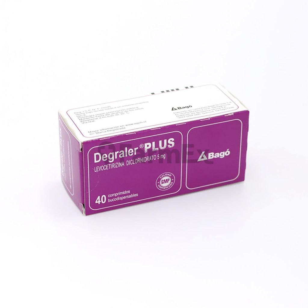 Degraler Plus 5 mg x 40 comprimidos BAGO 
