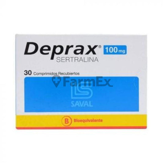 Deprax 100 mg x 30 Comprimidos SAVAL 