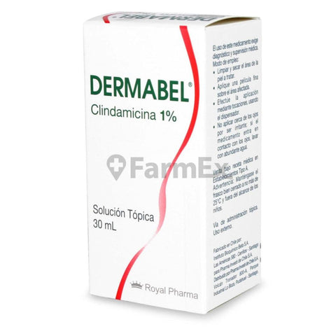 Dermabel Solución Tópica 1% x 30 mL